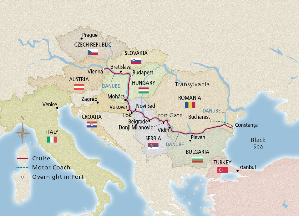Capitals of Eastern Europe Danube River Cruise Dates and Pricing