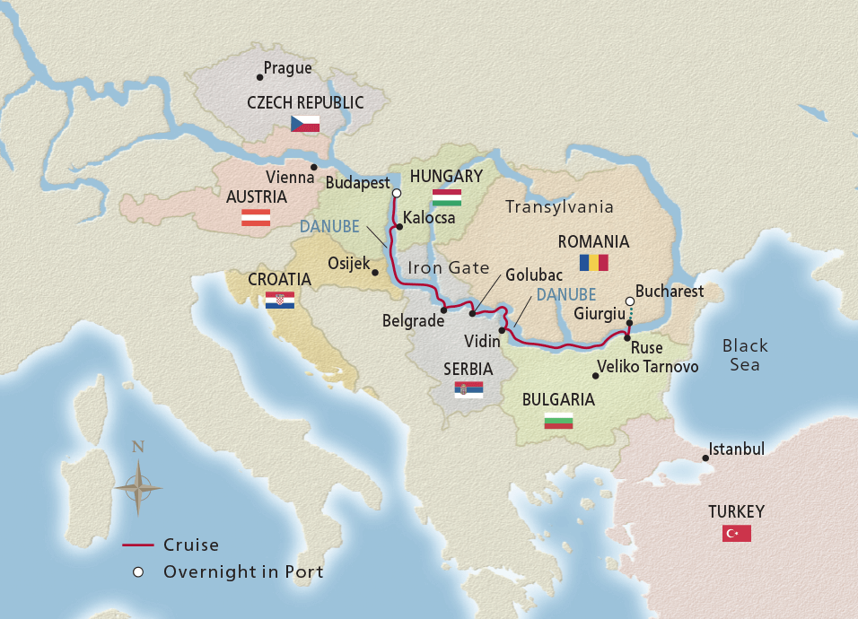 Passage to Eastern Europe 2025 Budapest to Bucharest Resources