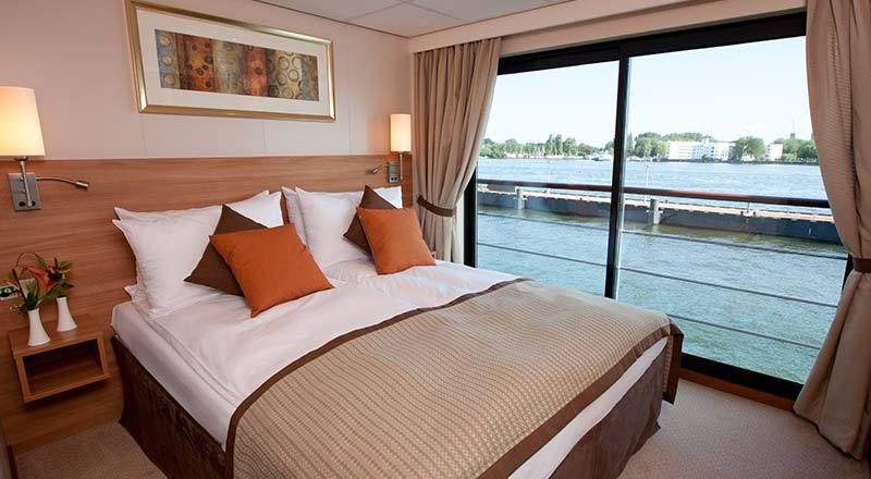 Stateroom suite on board Viking Legend